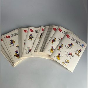 96 Sheets of 1984 Olympics in Los Angeles Stickers
